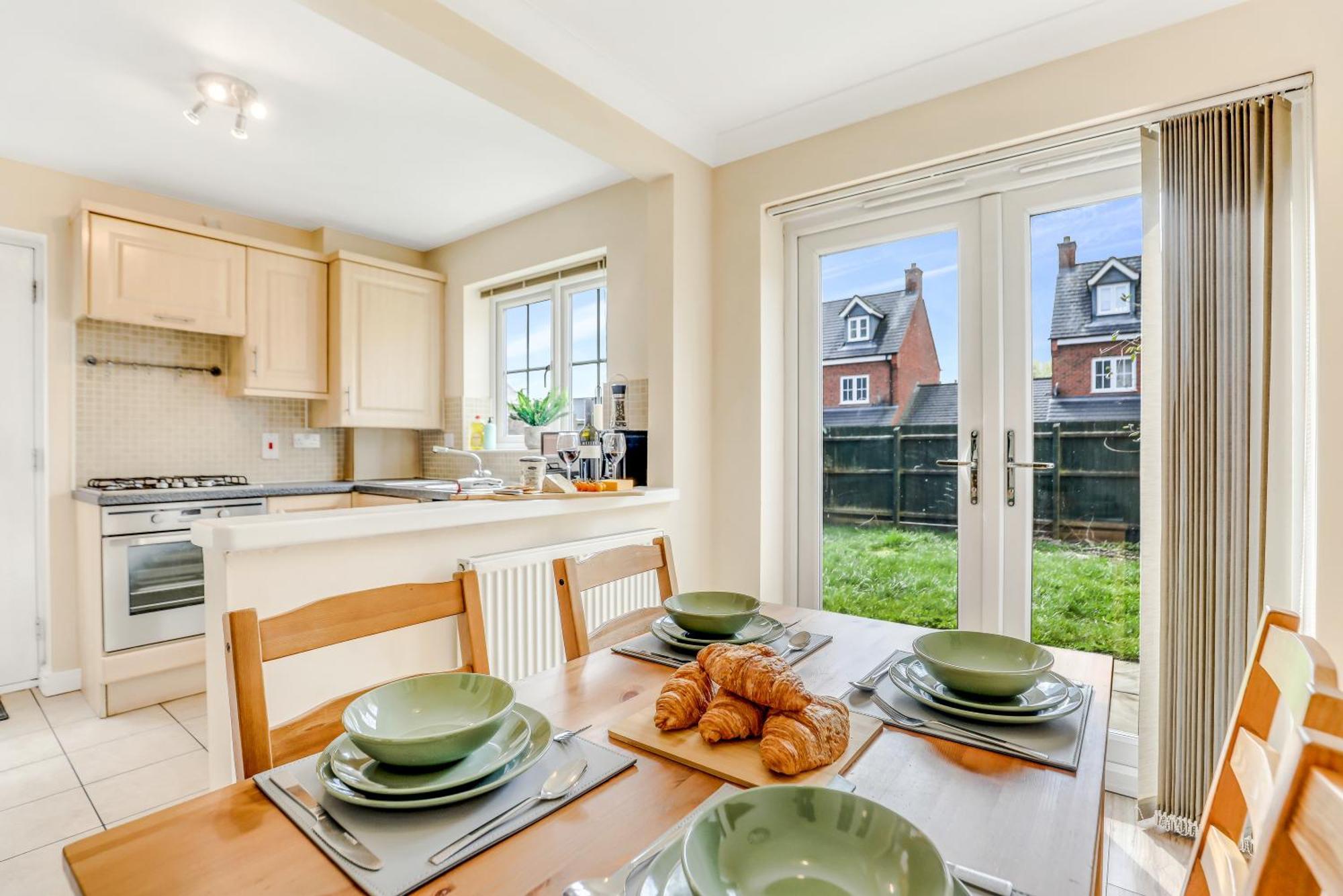 Silver Stag Properties, 3 Bedroom W Parking And Garden Smisby Ngoại thất bức ảnh