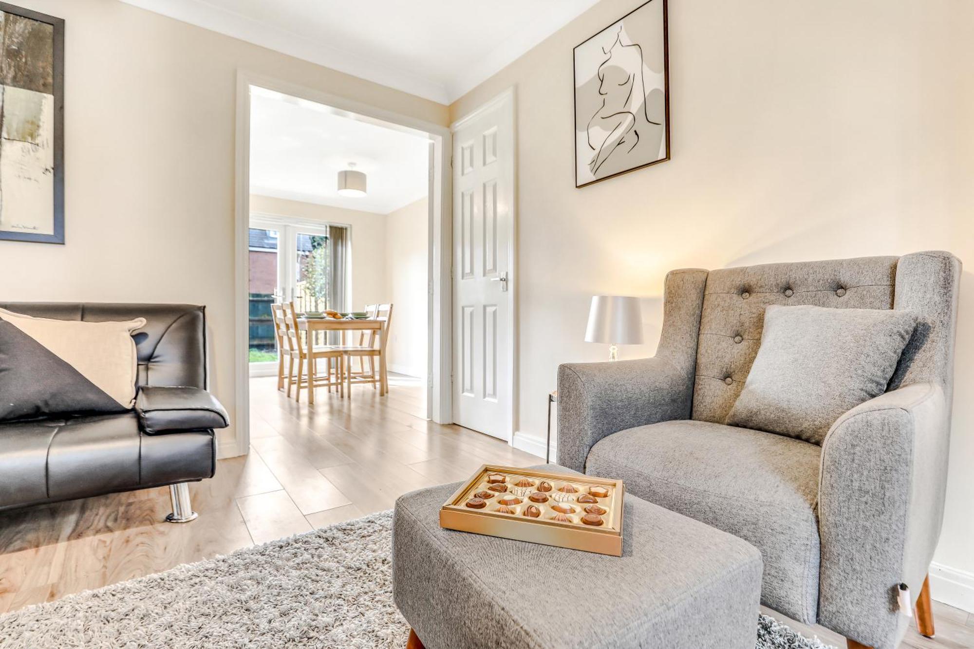 Silver Stag Properties, 3 Bedroom W Parking And Garden Smisby Ngoại thất bức ảnh